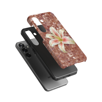 Golden Bloom Samsung Case