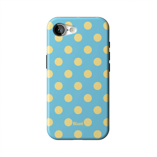 Blue-Butter-Polka-iphone-case-iPhone 17 E-1