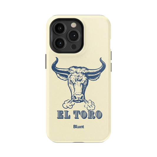 Toro Blanco iPhone Case