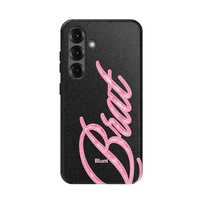 Pink-Brat-samsung-case-Galaxy S25-1