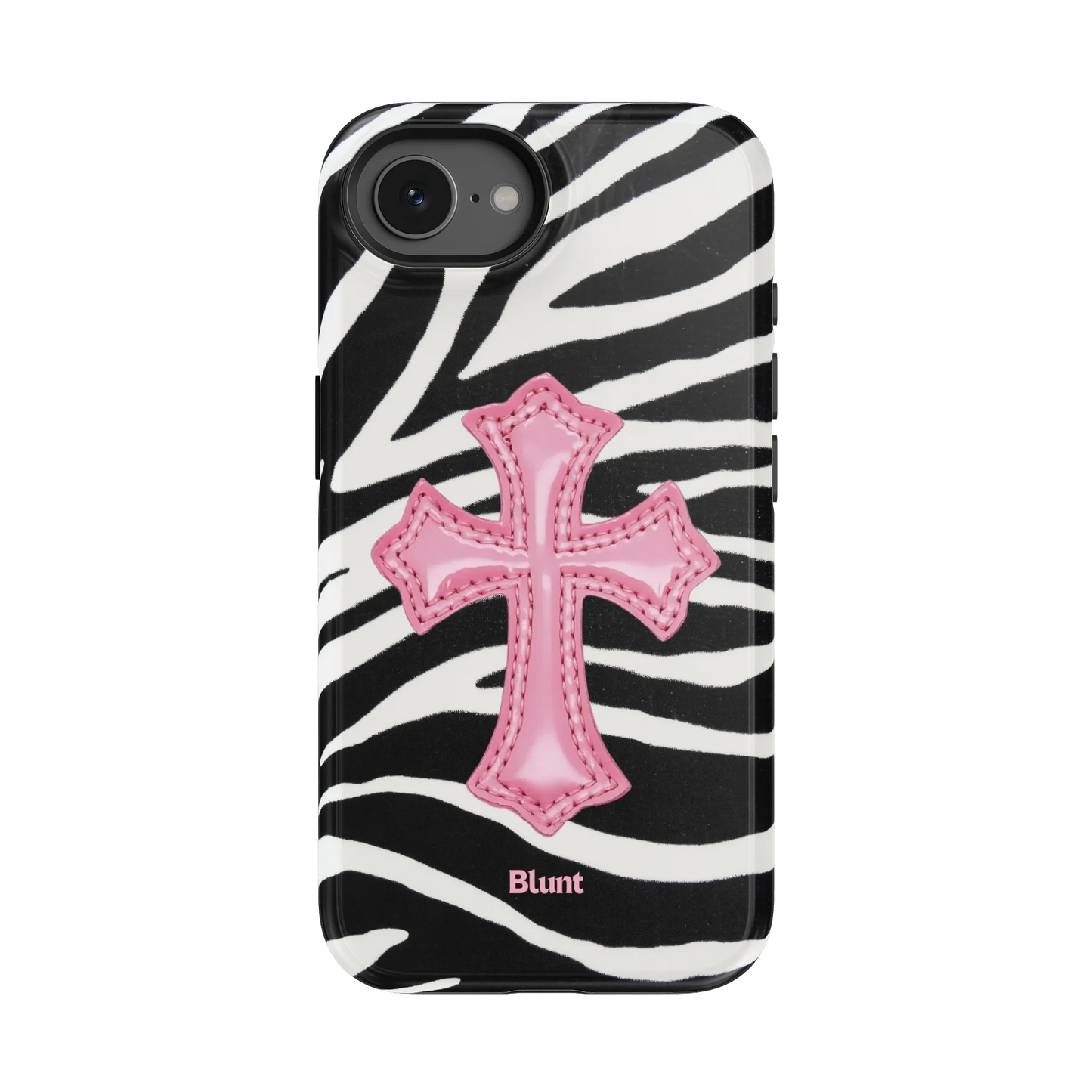 Zebra Halo iPhone Case