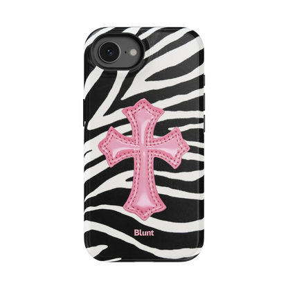 Zebra Halo iPhone Case