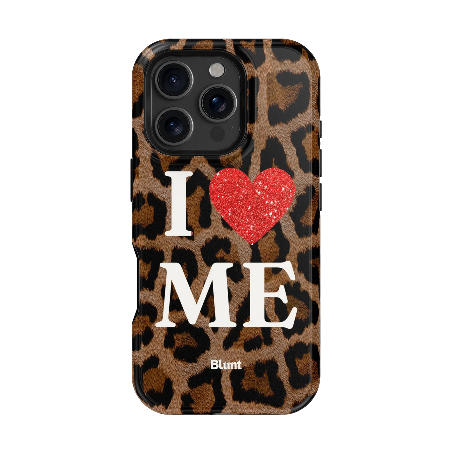 Cheetah I Love Me iPhone Case
