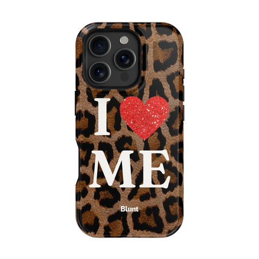 Cheetah I Love Me iPhone Case
