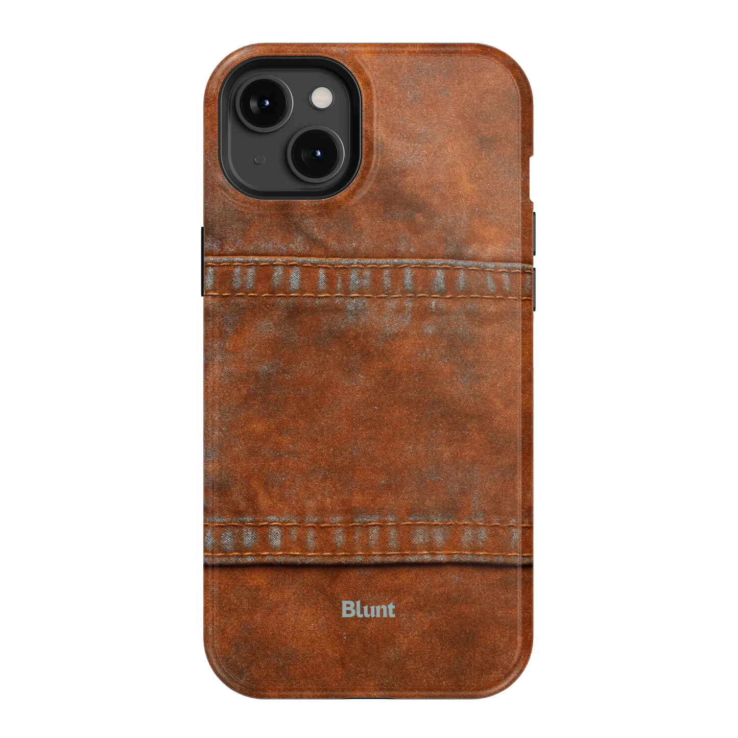 Chocolate Denim iPhone Case