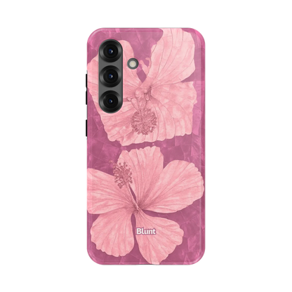 Pink Coconut Bloom Samsung Case