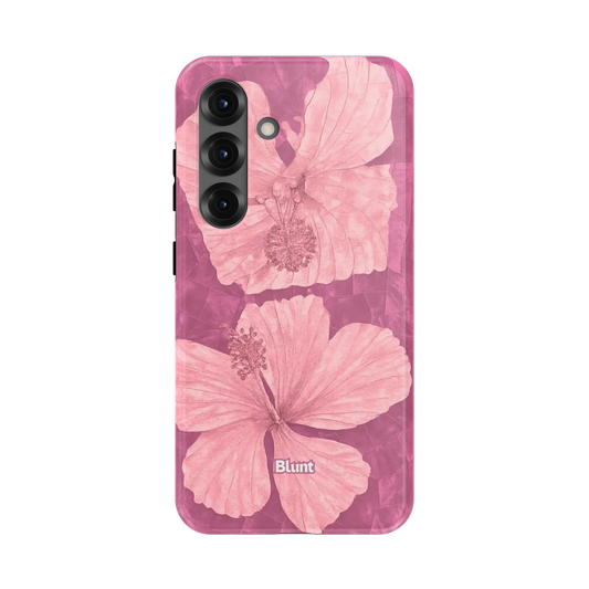 Pink Coconut Bloom Samsung Case