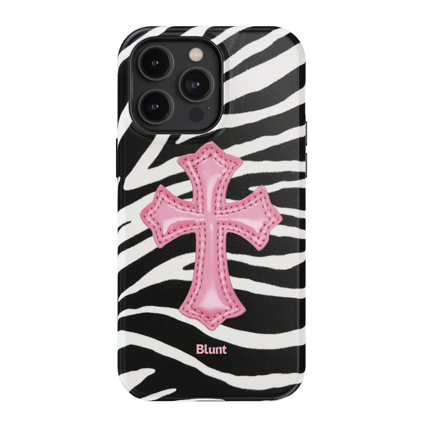 Zebra Halo iPhone Case