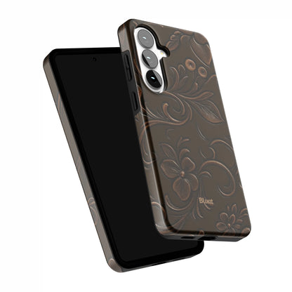 Tooled-Leather-samsung-case-Galaxy S26 Plus-5