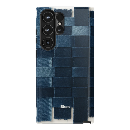Indigo Weave Samsung Case