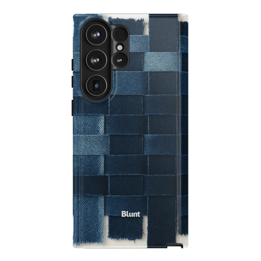 Indigo Weave Samsung Case