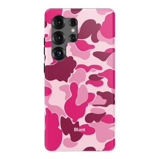 Pink Camo Samsung Case