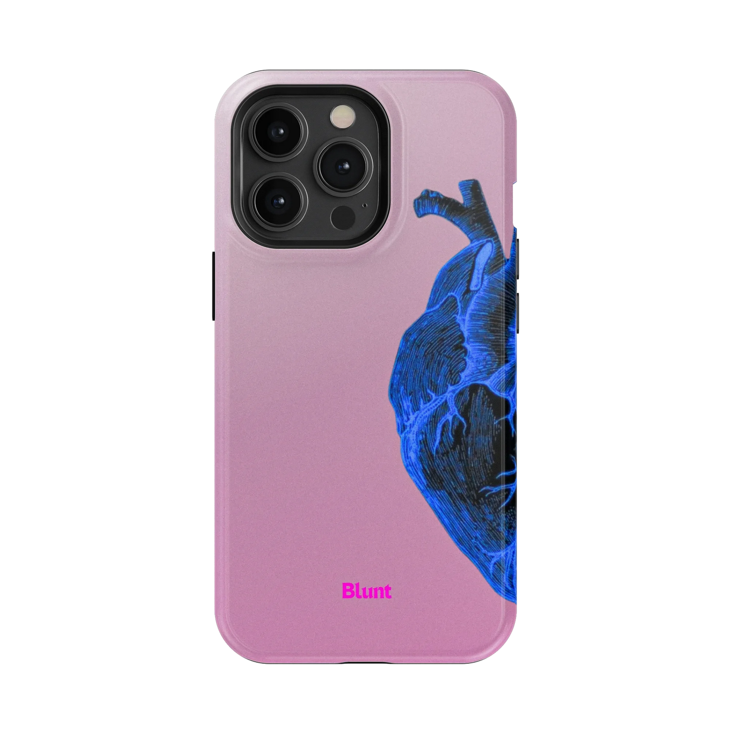Anatomy Heart Blue iPhone Case