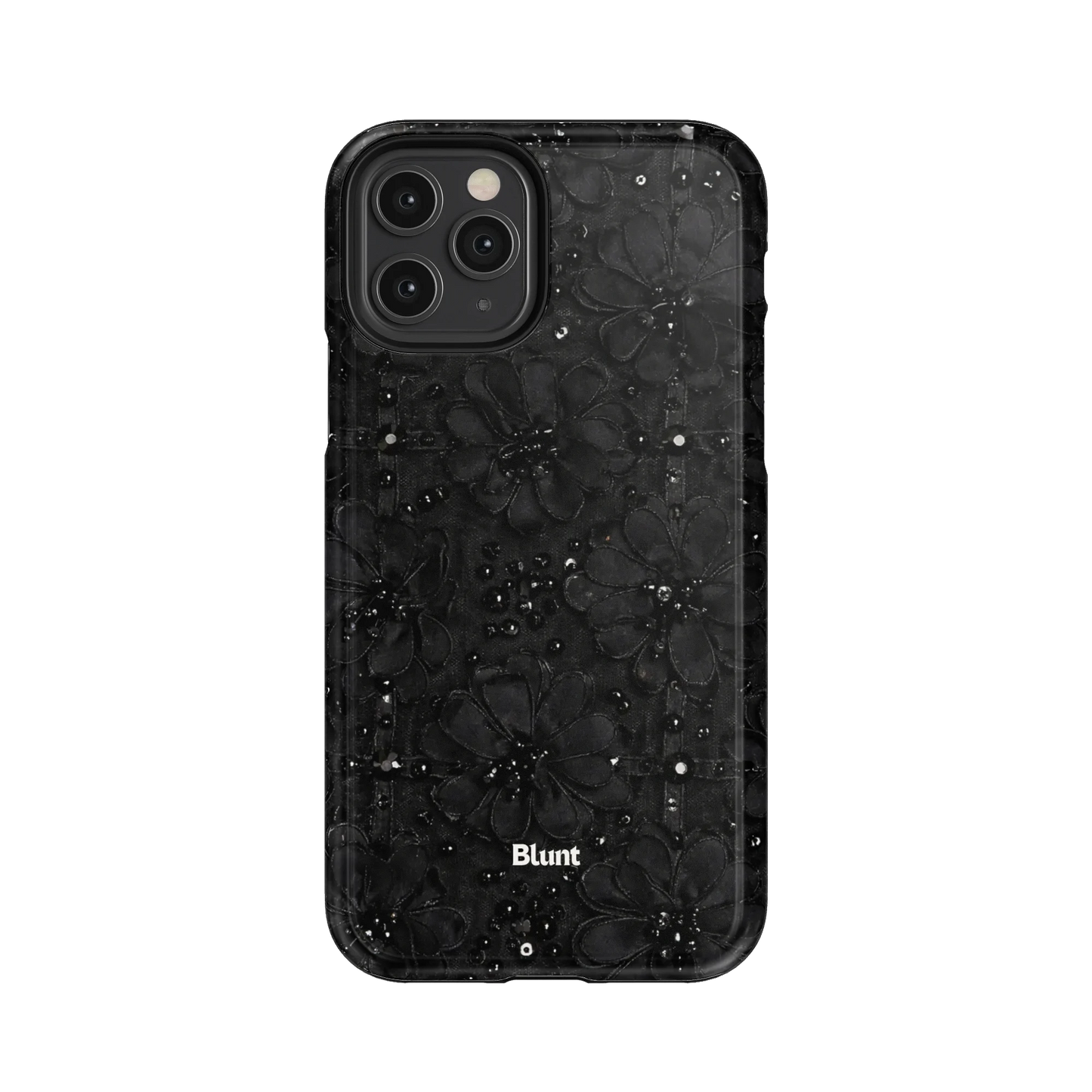 Noir Bloom iPhone Case