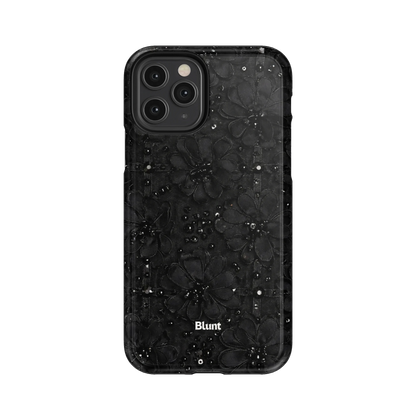 Noir Bloom iPhone Case
