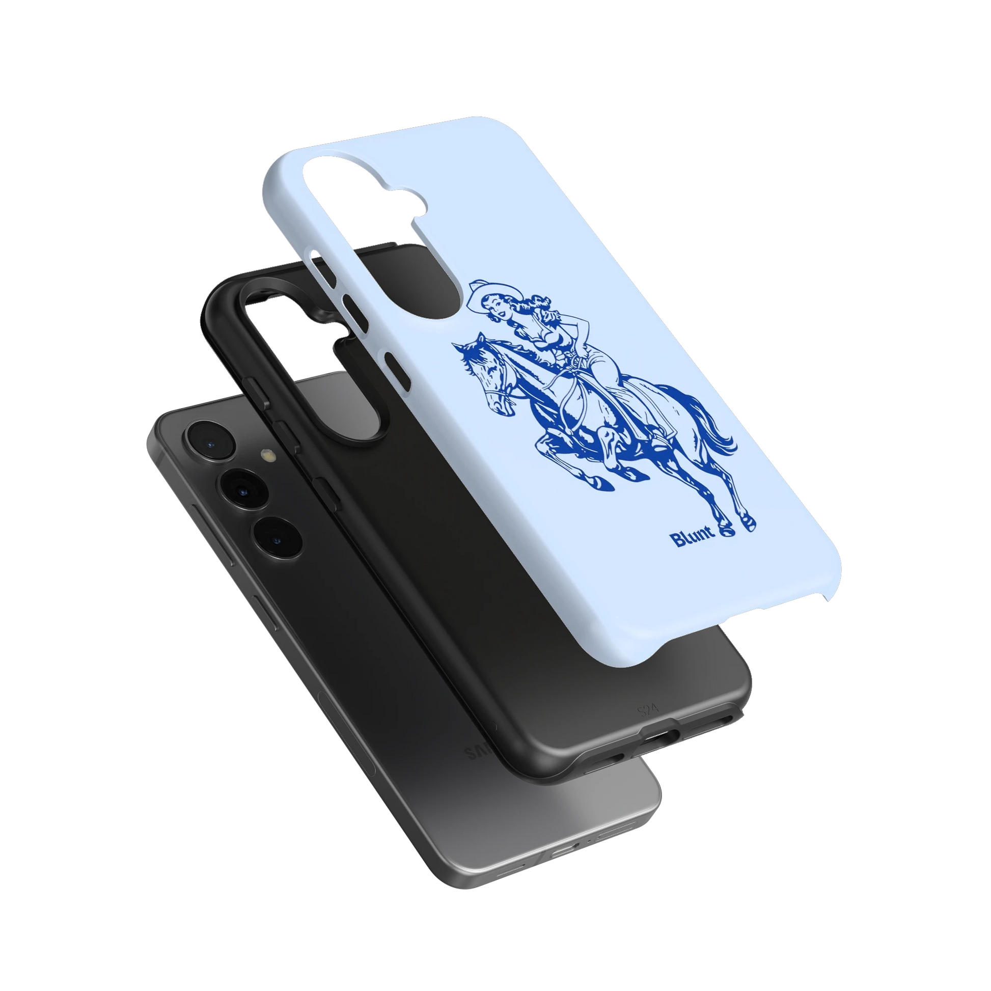 Blue-Lasso-Lady-samsung-case-S24-3