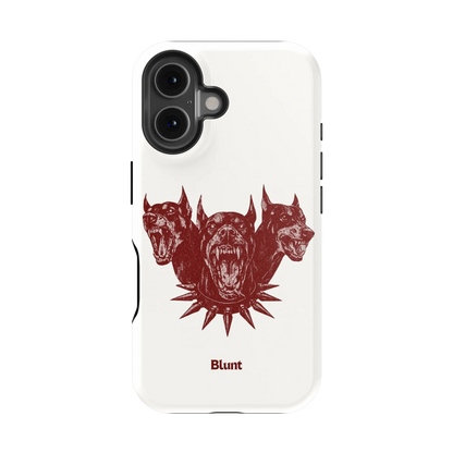 Red Sin iPhone Case