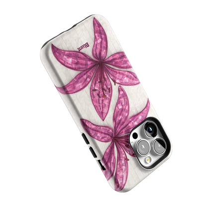 Purple-Floral-Luster-iphone-case-iPhone 13 Pro-4