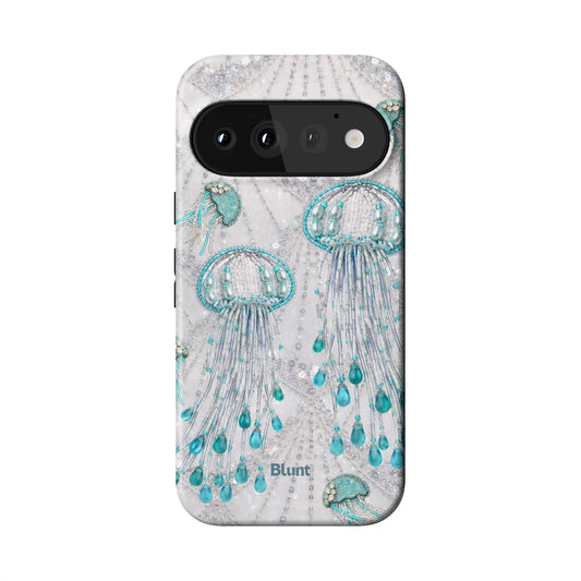 Silver Jelly Pixel Case - Blunt Cases
