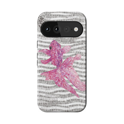 Silver Koi Pixel Case - Blunt Cases