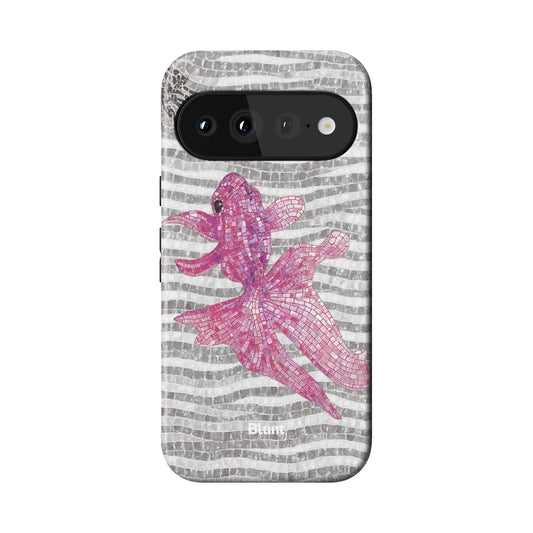 Silver Koi Pixel Case - Blunt Cases