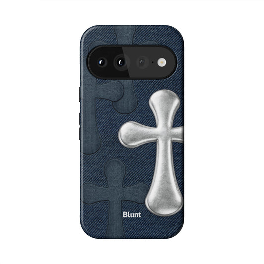 Silver Patch Pixel Case - Blunt Cases