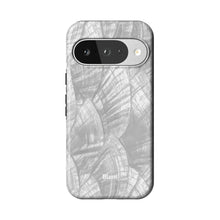 Silver Petals Pixel Case