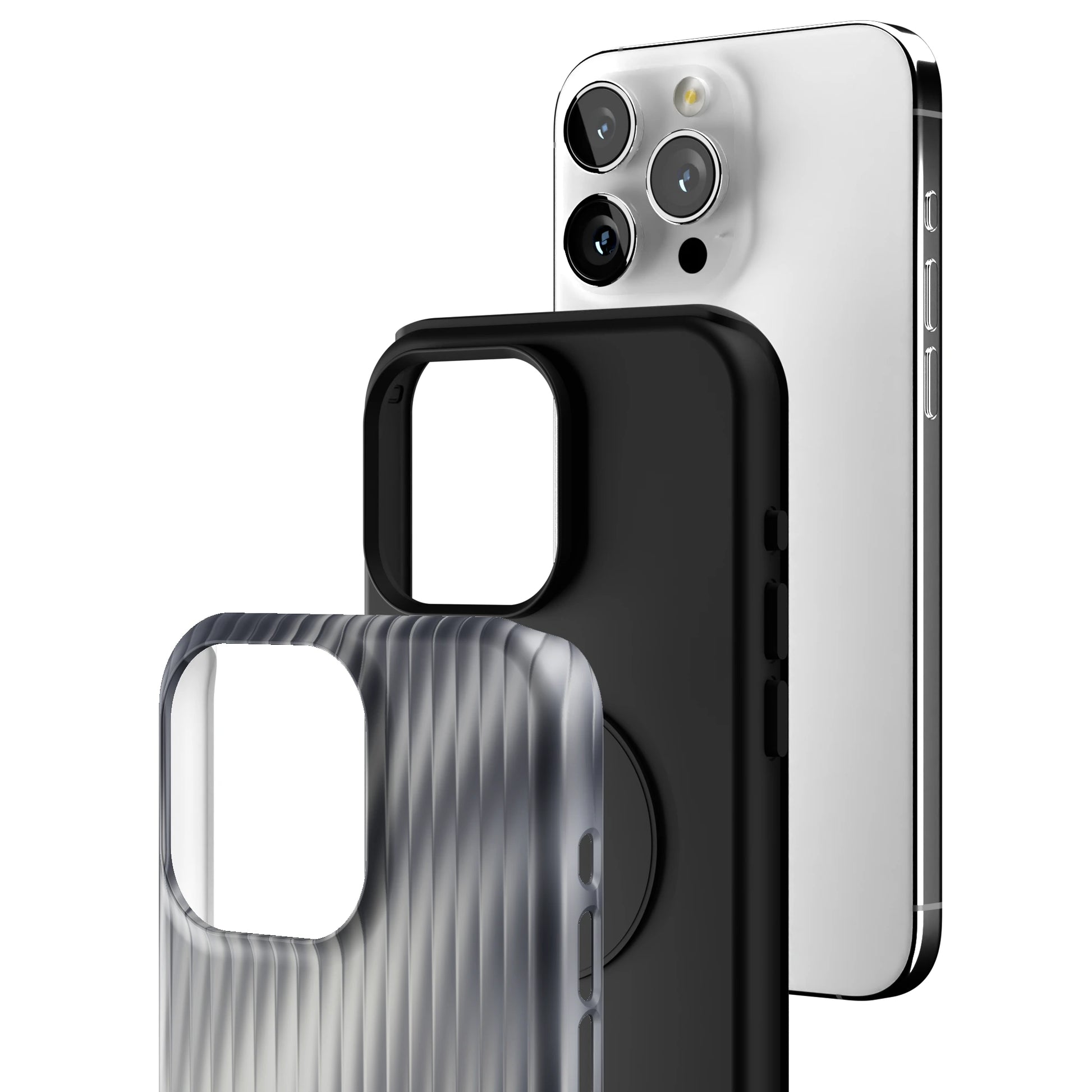 Silver Pulse iPhone Case gallery - Iphone_15_Pro_Max_3