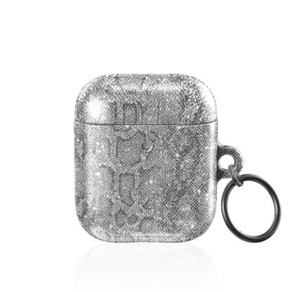 Silver Python AirPod Case - Blunt Cases