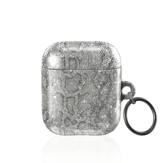 Silver Python AirPod Case - Blunt Cases