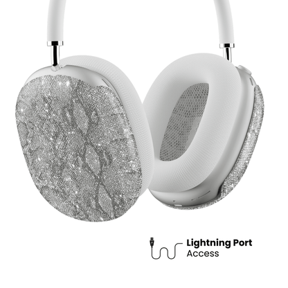 Silver Python AirPod Max Case - Blunt Cases
