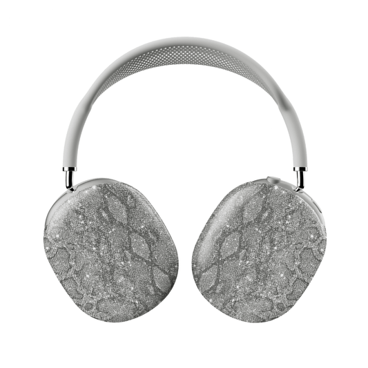 Silver Python AirPod Max Case - Blunt Cases