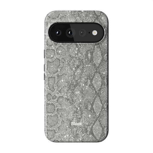 Silver Python Pixel Case - Blunt Cases