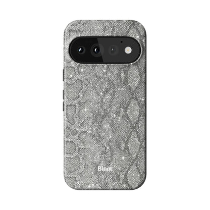 Silver Python Pixel Case - Blunt Cases
