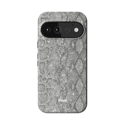 Silver Python Pixel Case - Blunt Cases