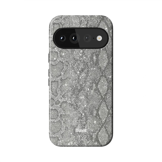 Silver Python Pixel Case - Blunt Cases