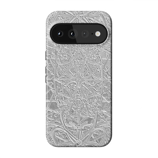 Silver Sanctum Pixel Case - Blunt Cases