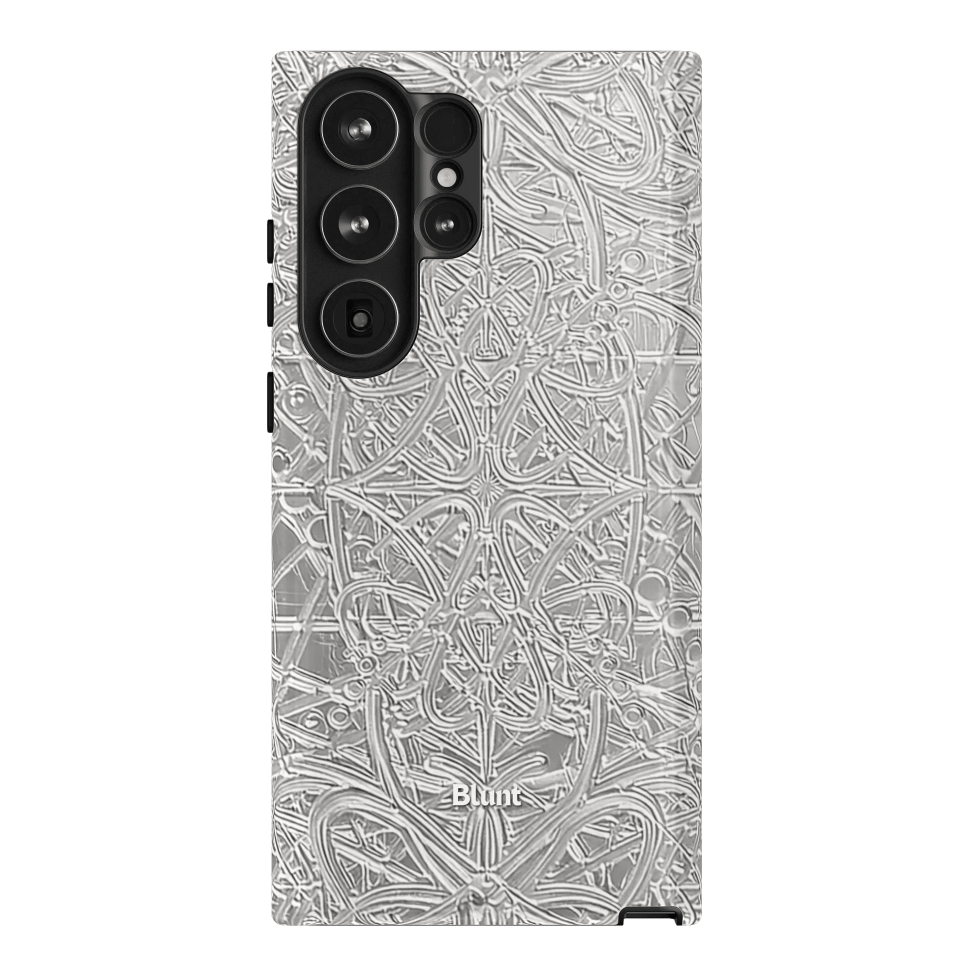 Silver Sanctum Samsung Case - Blunt Cases