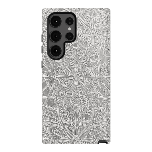 Silver Sanctum Samsung Case - Blunt Cases