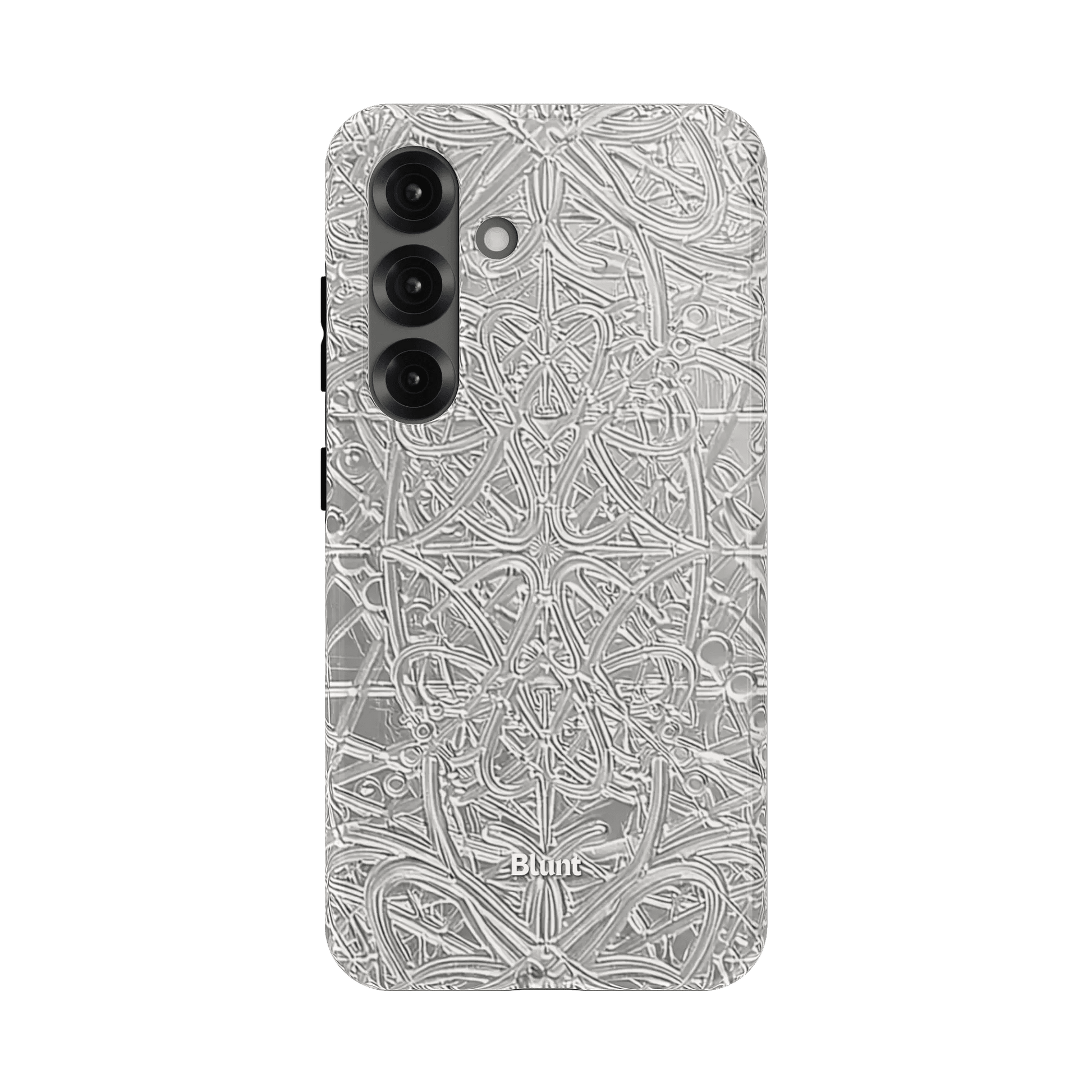 Silver Sanctum Samsung Case - Blunt Cases