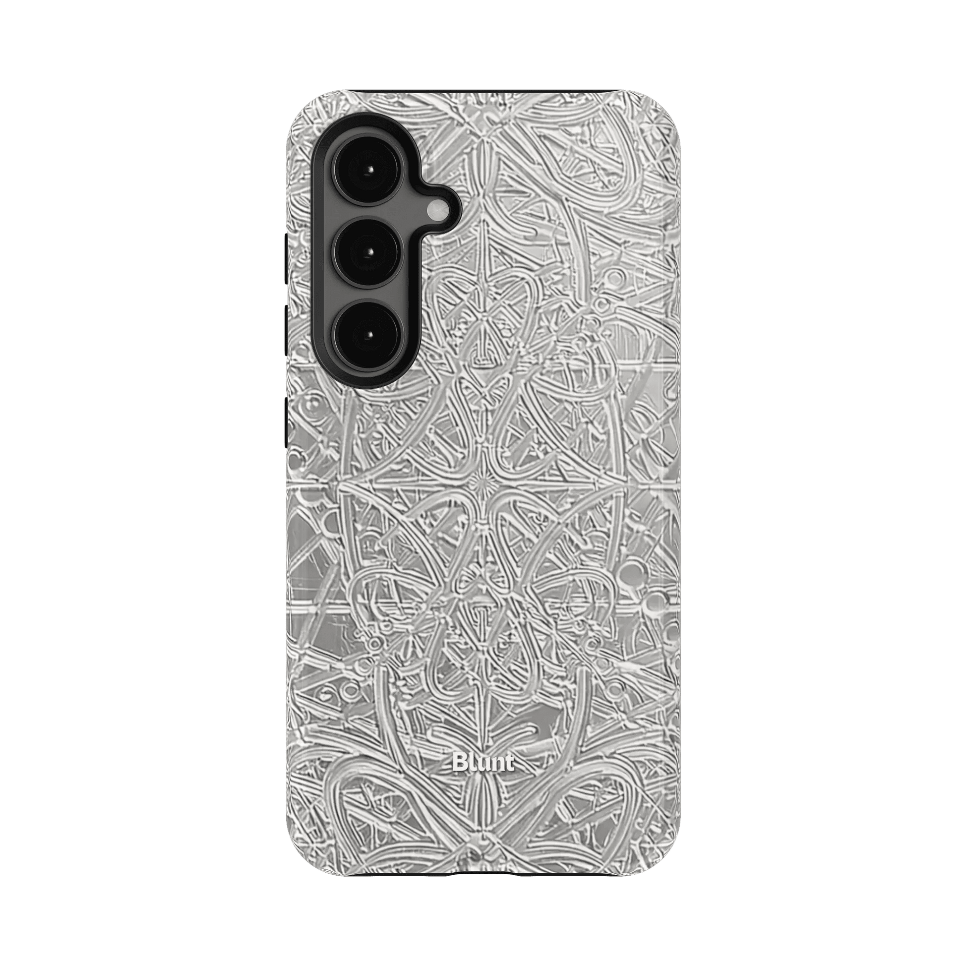 Silver Sanctum Samsung Case - Blunt Cases