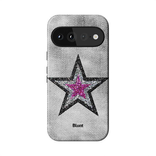 Silver Starwash Pixel Case - Blunt Cases