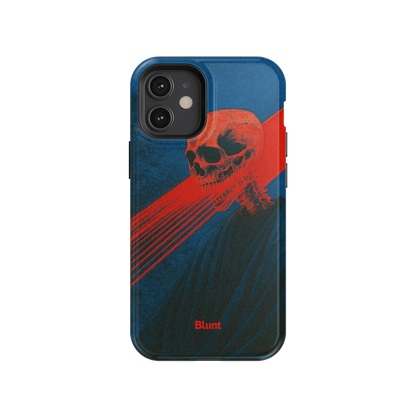Crimson Slash iPhone Case