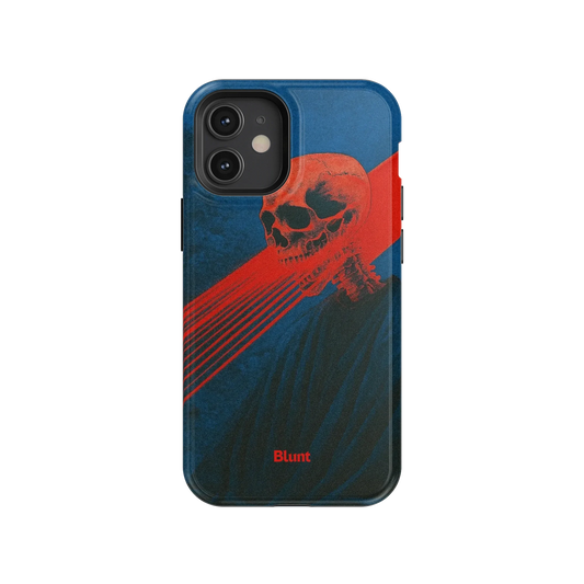 Crimson Slash iPhone Case