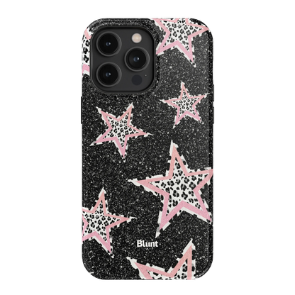 Pink Zebra Stars iPhone Case