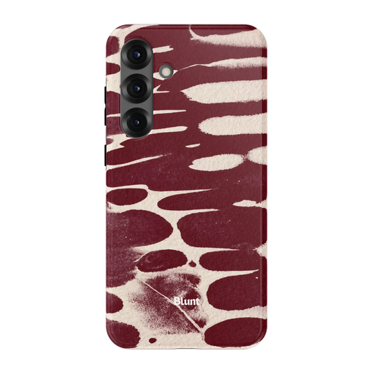 Crimson-Noir-Abstract-samsung-case-Galaxy S25 Plus-1