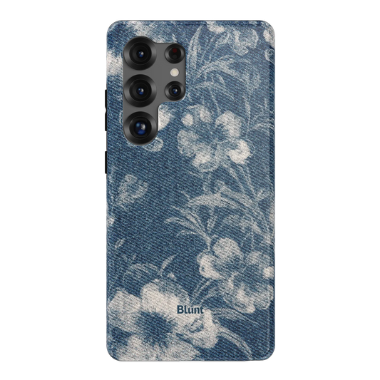 Denim Bloom Samsung Case