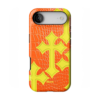 Neon Blessing iPhone Case