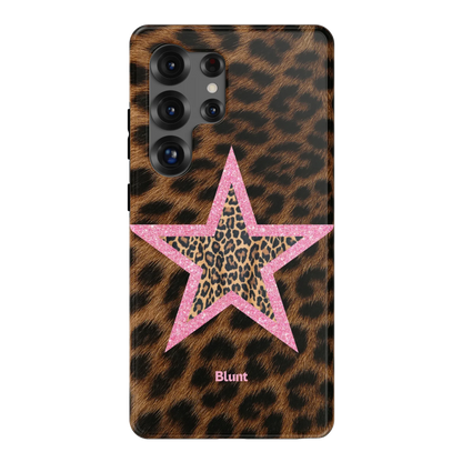 Pink Cheetah Starlette Samsung Case