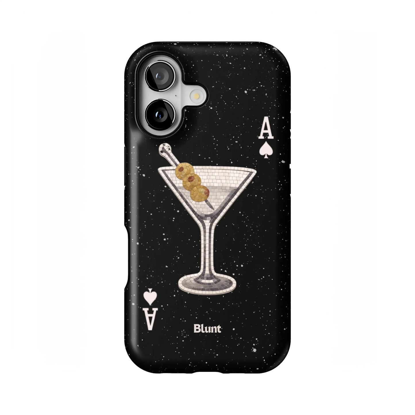 Black Dirty Martini iPhone Case